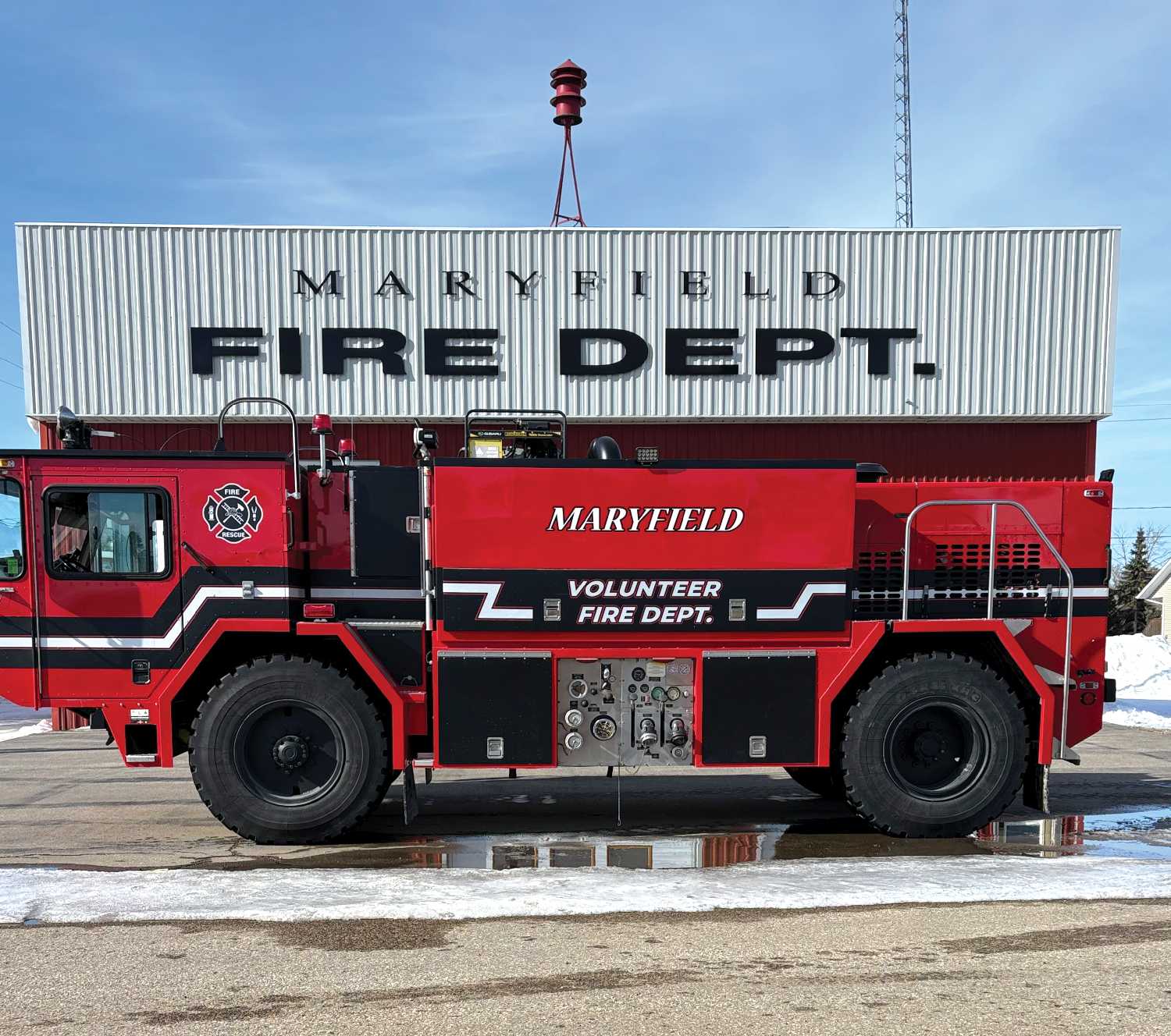 The Maryfield Fire Department has purchased a refurbished fire truck that the Fire Chief says will make a bid difference to the department. There is still about $50,000 to raise to pay for the truck.